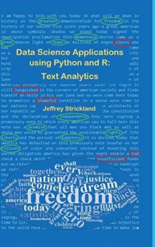portada Data Science Applications Using Python and r: Text Analytics (en Inglés)