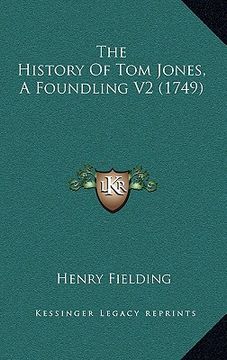 portada the history of tom jones, a foundling v2 (1749) (en Inglés)