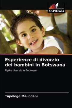 portada Esperienze di divorzio dei bambini in Botswana (in Italian)