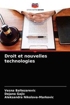 portada Droit et nouvelles technologies (en Francés)