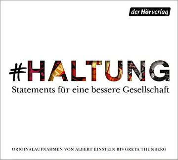 portada Haltung: Statements für Eine Bessere Gesellschaft in Originalaufnahmen von Albert Einstein bis Greta Thunberg (in German)