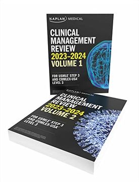 portada Clinical Management Complete 2-Book Subject Review 2023-2024: Usmle Step 3 and Comlex-Usa Level 3 (Usmle Prep) (en Inglés)
