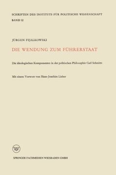 portada Die Wendung zum Führerstaat (in German)