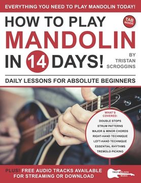 portada How to Play Mandolin in 14 Days: Daily Lessons for Absolute Beginners