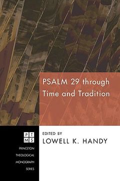 portada psalm 29 through time and tradition (in English)