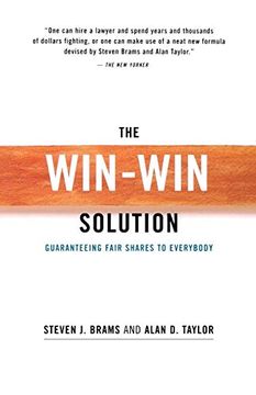 portada The Win-Win Solution: Guaranteeing Fair Shares to Everybody (Norton Paperback) (in English)