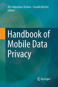 portada Handbook of Mobile Data Privacy (en Inglés)
