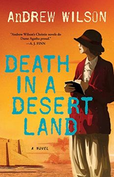 portada Death in a Desert Land: A Novel (in English)