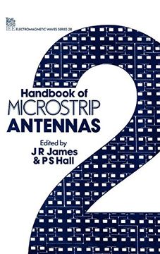 portada Handbook of Microstrip Antennas (Volume 2) (Electromagnetic Waves) (en Inglés)
