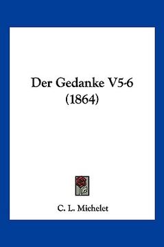 portada Der Gedanke V5-6 (1864) (in German)