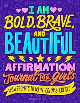 portada I Am Bold, Brave, and Beautiful: Affirmation Journal for Girls (en Inglés)