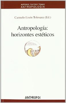 portada Antropologia: Horizontes Esteticos