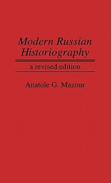 portada modern russian historiography: a revised edition (en Inglés)
