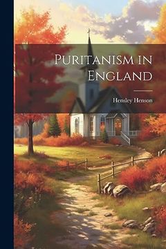 portada Puritanism in England (en Inglés)