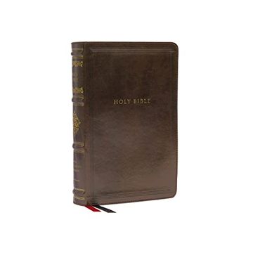 portada Nkjv, Personal Size Reference Bible, Sovereign Collection, Leathersoft, Brown, red Letter, Comfort Print: Holy Bible, new King James Version (en Inglés)