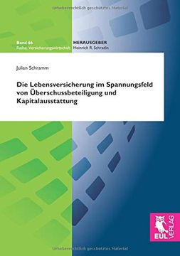 portada Die Lebensversicherung im Spannungsfeld von Berschussbeteiligung und Kapitalausstattung (in German)