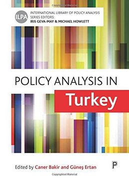 portada Policy Analysis in Turkey (Hardback) (en Inglés)