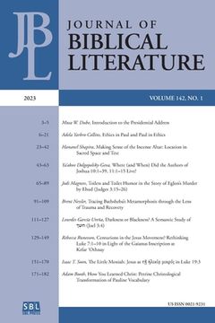 portada Journal of Biblical Literature 142.1 (2023) (en Inglés)