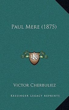 portada paul mere (1875) (en Inglés)