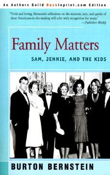 portada family matters: sam, jennie, and the kids (en Inglés)