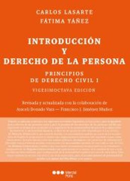 portada Principios de Derecho Civil: Tomo i: Introduccion y Derecho de la Persona (28ª Ed. )
