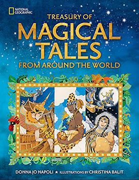 portada Treasury of Magical Tales From Around the World (National Geographic) (en Inglés)