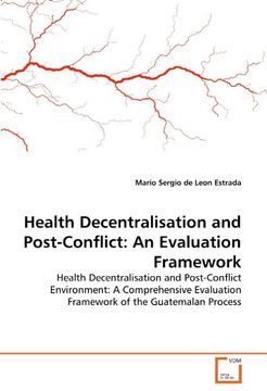 portada Health Decentralisation and Post-Conflict: An Evaluation Framework (in English)