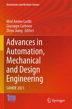portada Advances in Automation, Mechanical and Design Engineering: Samde 2021 (en Inglés)