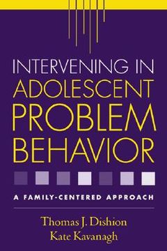 portada intervening in adolescent problem behavior: a family-centered approach (in English)