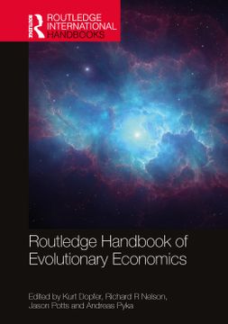 portada Routledge Handbook of Evolutionary Economics (Routledge International Handbooks) (en Inglés)