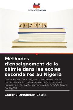 portada Méthodes d'enseignement de la chimie dans les écoles secondaires au Nigeria (en Francés)