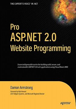 portada pro asp.net 2.0 website programming