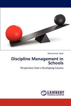 portada discipline management in schools (en Inglés)