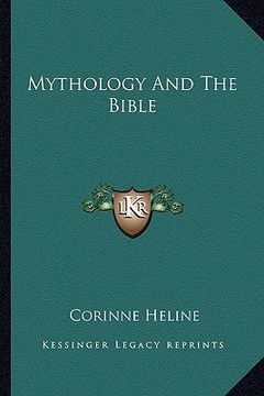 portada mythology and the bible (en Inglés)