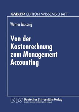 portada Von der Kostenrechnung zum Management Accounting. (en Alemán)