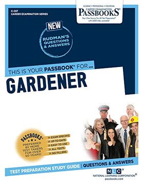 portada Gardener (Career Examination) (en Inglés)