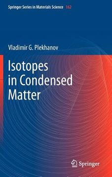 portada isotopes in condensed matter