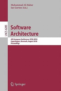 portada software architecture (en Inglés)