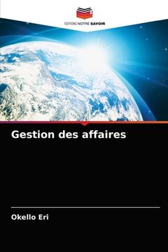 portada Gestion des affaires (en Francés)