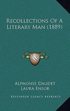 portada recollections of a literary man (1889) (in English)