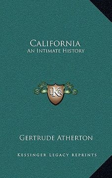 portada california: an intimate history (in English)