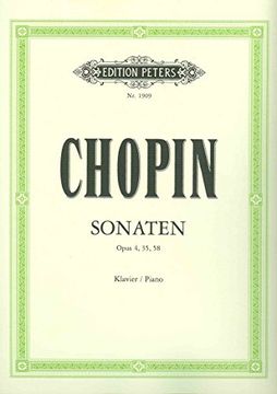 portada Piano Sonatas: Opp. 4, 35, 58 (en Inglés)