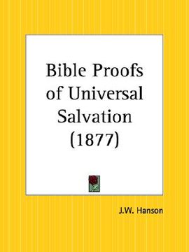 portada bible proofs of universal salvation (en Inglés)