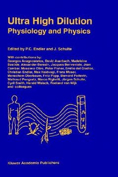 portada ultra high dilution: physiology and physics (in English)