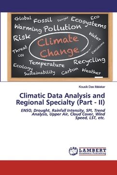 portada Climatic Data Analysis and Regional Specialty (Part - II) (in English)