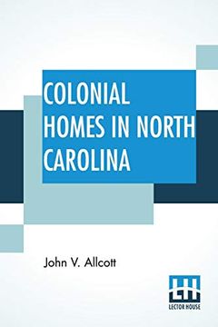 portada Colonial Homes in North Carolina (en Inglés)