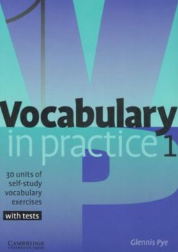 portada Vocabulary in Practice 1: 30 Units of Self-Study Vocabulary Exercises (in English)