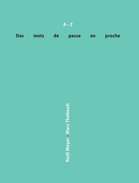 portada Des mots de passe en proche