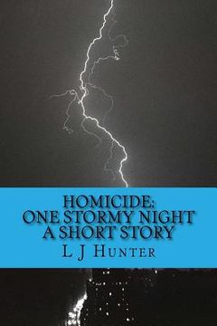 portada Homicide: One Stormy Night