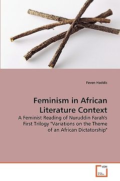 portada feminism in african literature context (en Inglés)